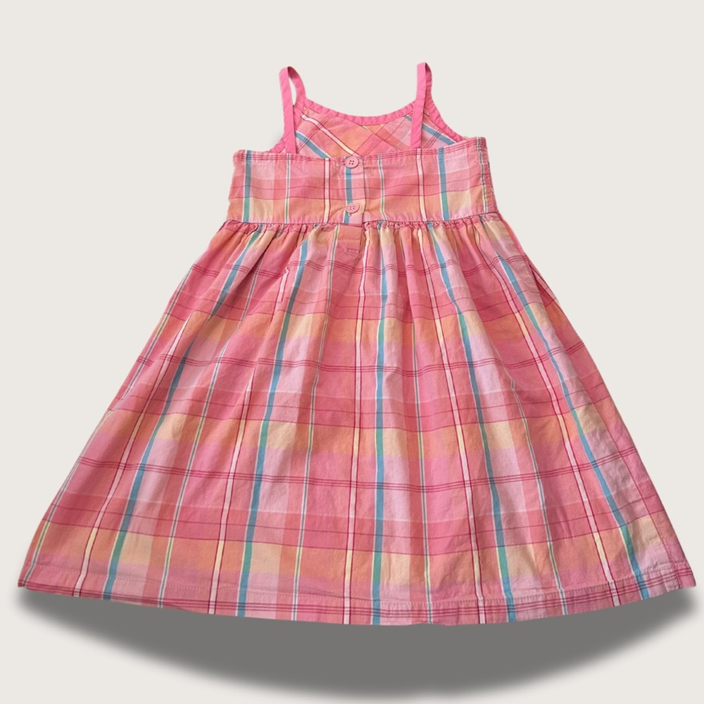 Y2K/Vintage Okie Dokie Picnic Dress (Pink) - Picture 3 of 3